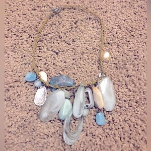 Beautiful Blue and Silver Necklace